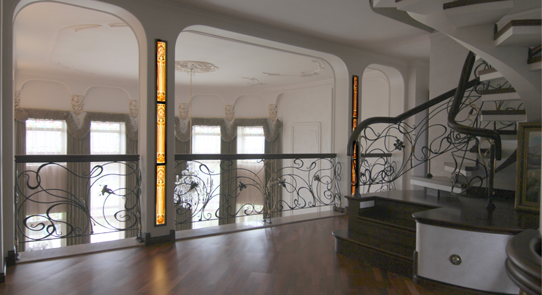 интерьер Дома в стиле Ар нуво (Art Nouveau) 2007 год фото 9